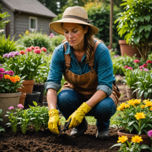 770d4ad3-8a20-46d1-9f45-5c363aef0672 - Gardener in her own garden